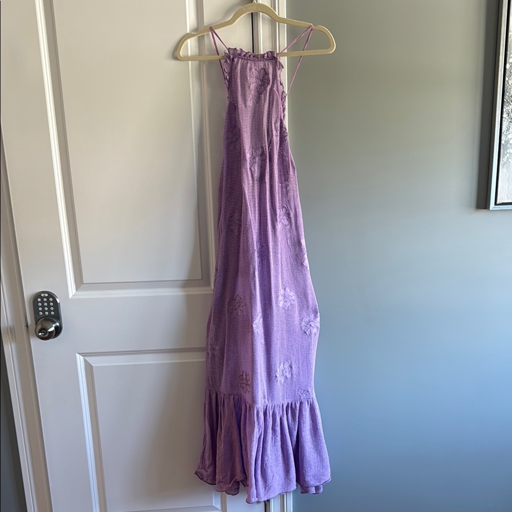 Anthropologie purple coverup